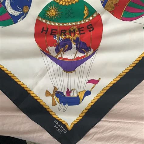 hermes thin scarf|Hermes scarf balloon hot air.